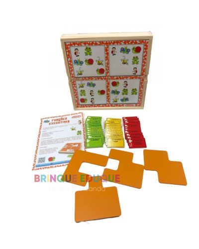Funções Executivas Madeira Jogo Educativo
