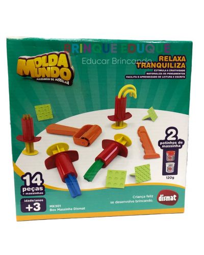 Molda Mundo Kit De Massinha