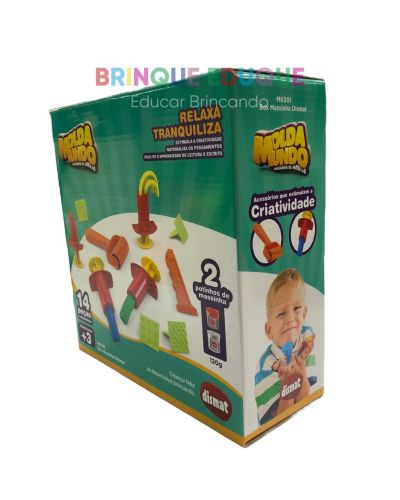 Molda Mundo Kit De Massinha