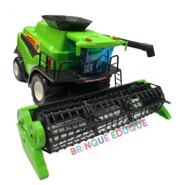 Colheitadeira Verde Pneu Borracha 