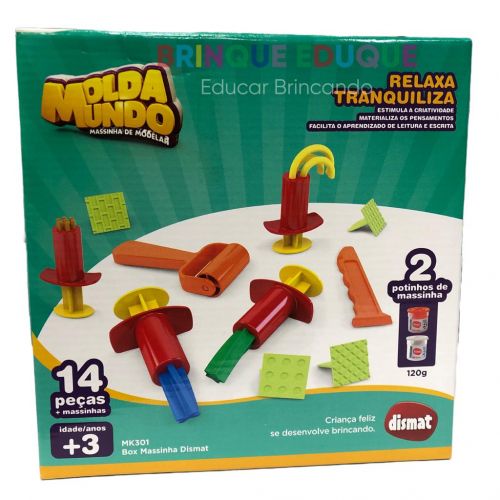 Molda Mundo Kit De Massinha