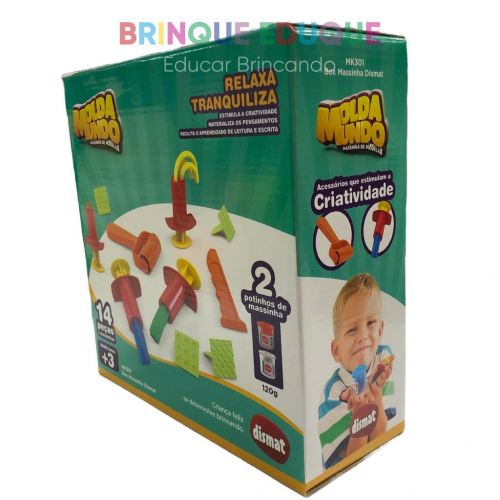 Molda Mundo Kit De Massinha