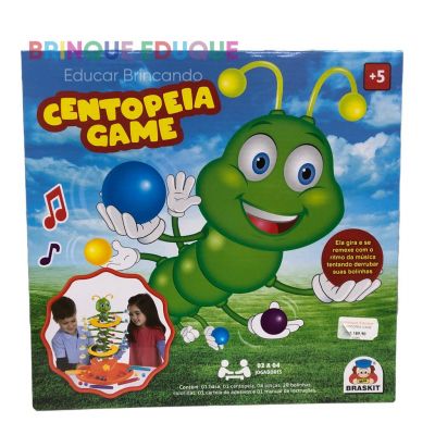 Jogo Centopeia Game C Musica Gira E Mexe Braskit - Tem Tem Digital -  Brinquedos e Papelaria, aqui tem!